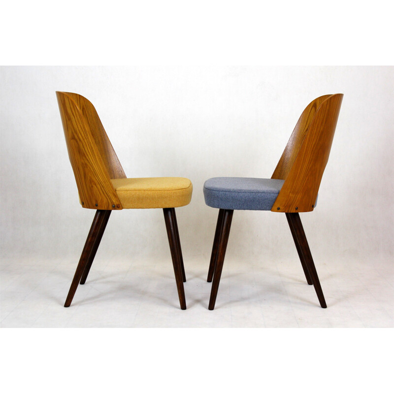 Pair of vintage Dining Chairs by Oswald Haerdtl for Tatra, Czechoslovakia 1960s