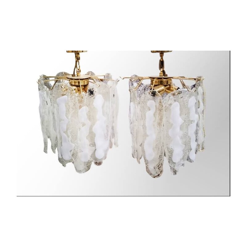 Chandeliers pair "La Murrina" Glass - 1970s