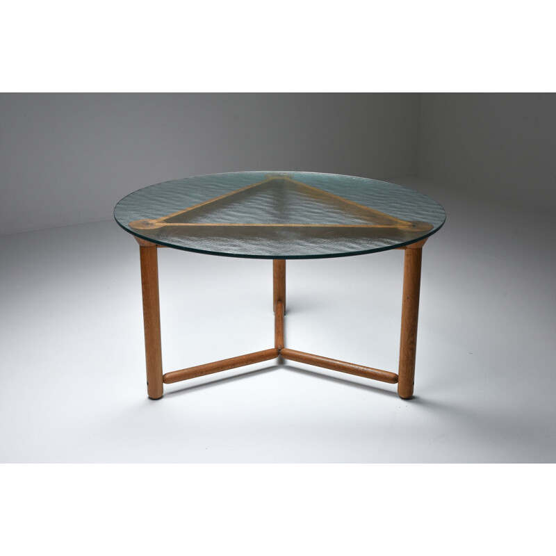 Vintage Pan Dining Table by Vico Magistretti for Rosenthal, Italian 1980s