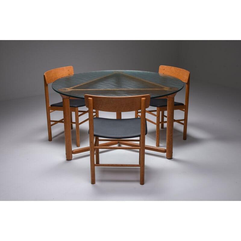 Vintage Pan Dining Table by Vico Magistretti for Rosenthal, Italian 1980s