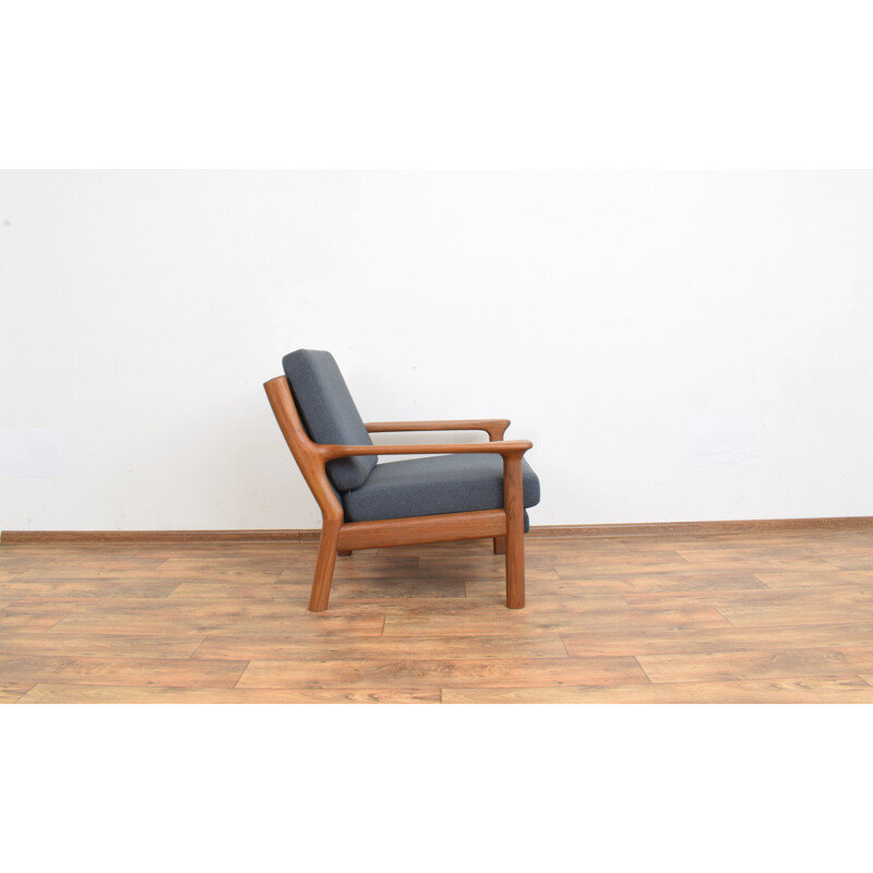 Pair of vintage teak Armchairs by Juul Kristensen for Glostrup, Danish 1960s