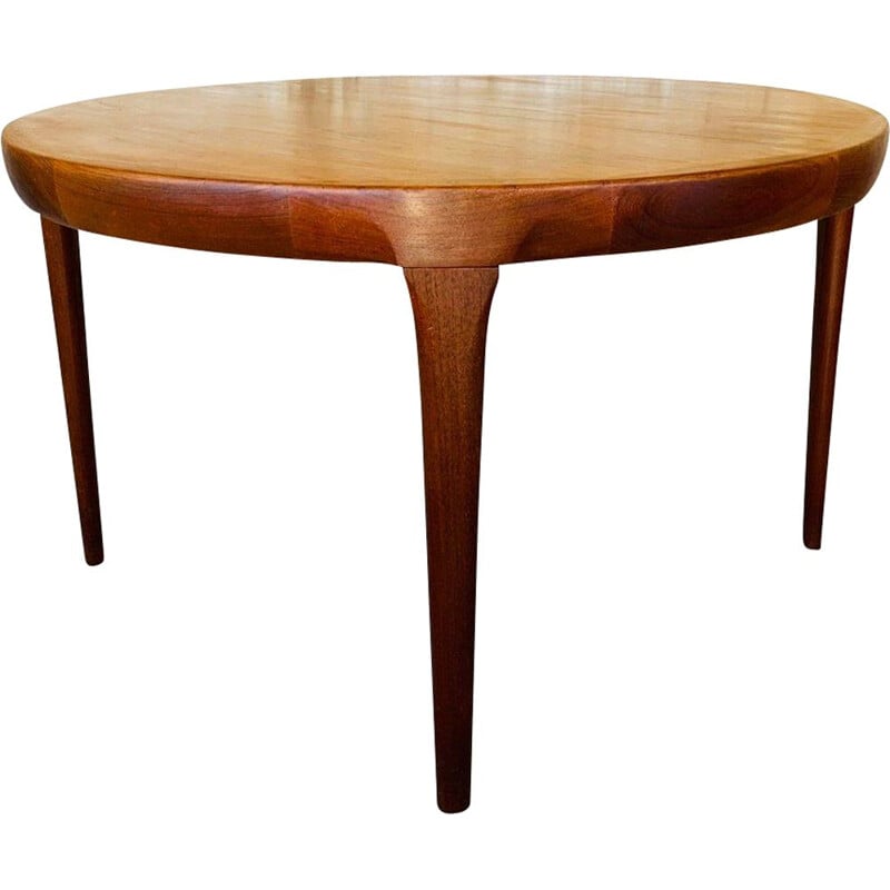 Vintage teak dining table by LB Kofod Larsen for Faarup, Denmark 1960s