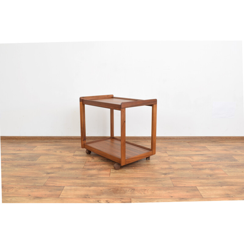 Vintage Teak Side Table, Denmark 1960s