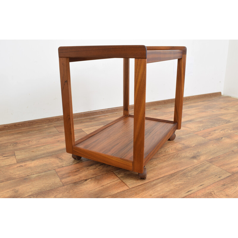 Vintage Teak Side Table, Denmark 1960s