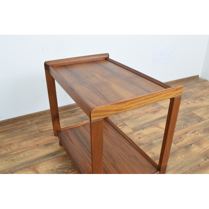 Vintage Teak Side Table, Denmark 1960s