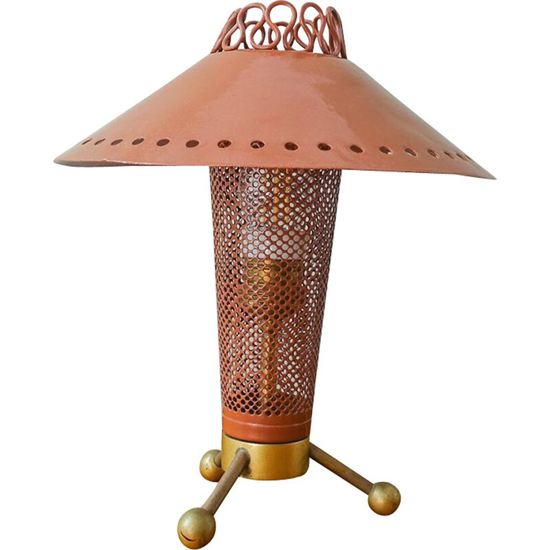 Vintage Sputnik Modern table lamp, Italy 1950