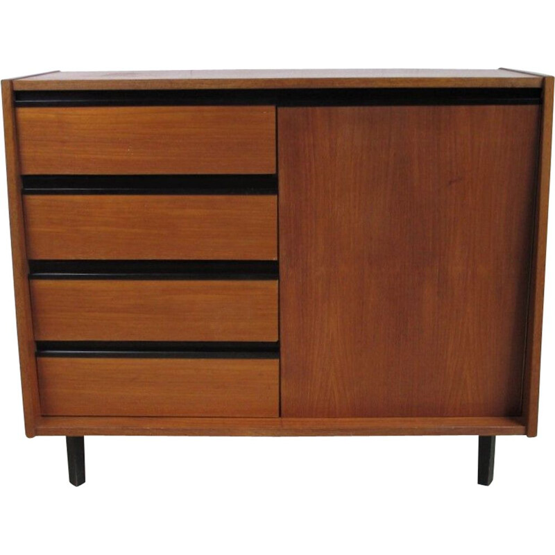 Vintage teak chest of drawers, Germany 1970