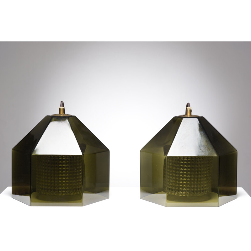 Vintage pendant lamps by Carl Fagerlund, Sweden 1960s