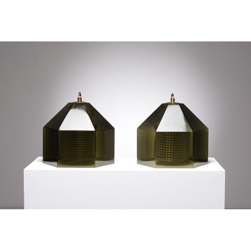 Vintage pendant lamps by Carl Fagerlund, Sweden 1960s