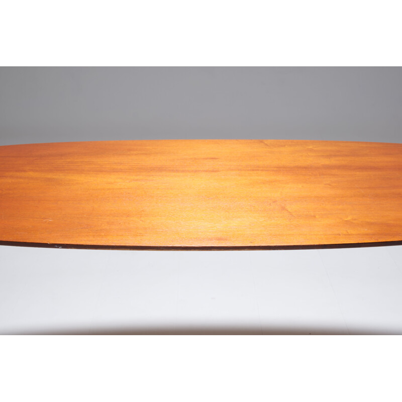 Vintage Elliptical table, Sweden 1970s