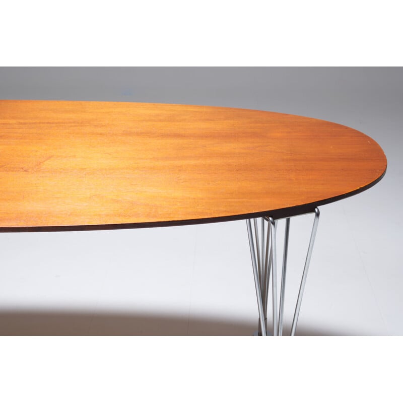 Vintage Elliptical table, Sweden 1970s