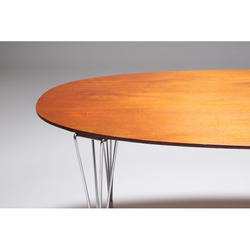 Vintage Elliptical table, Sweden 1970s