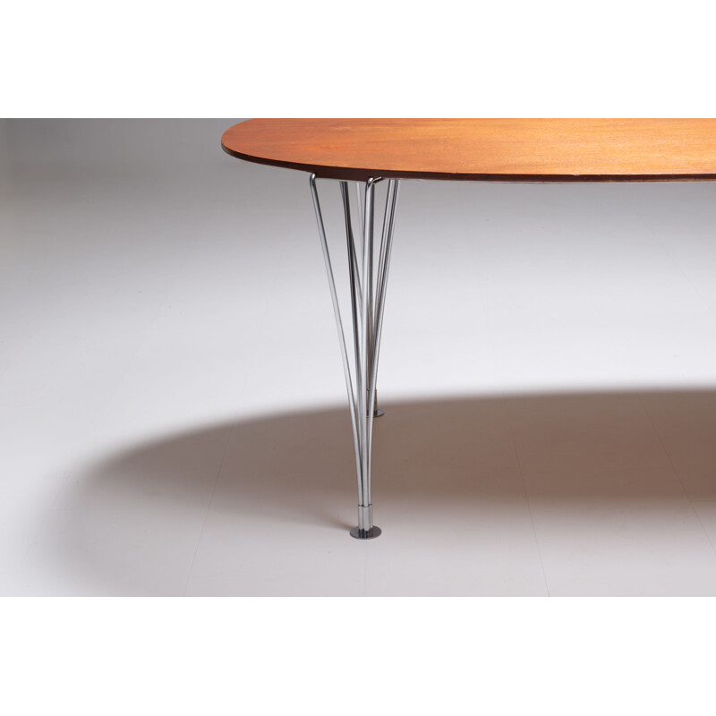 Vintage Elliptical table, Sweden 1970s