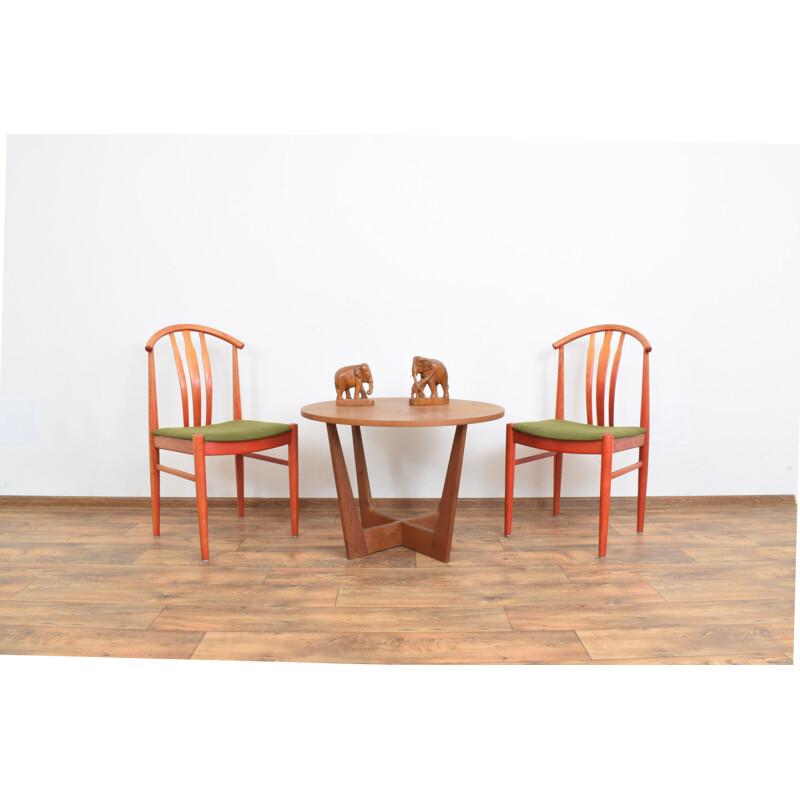 Set of 4 Dining Chairs by C. Ekström for A. Johansson & S. Hyssna, Swedish 1960s