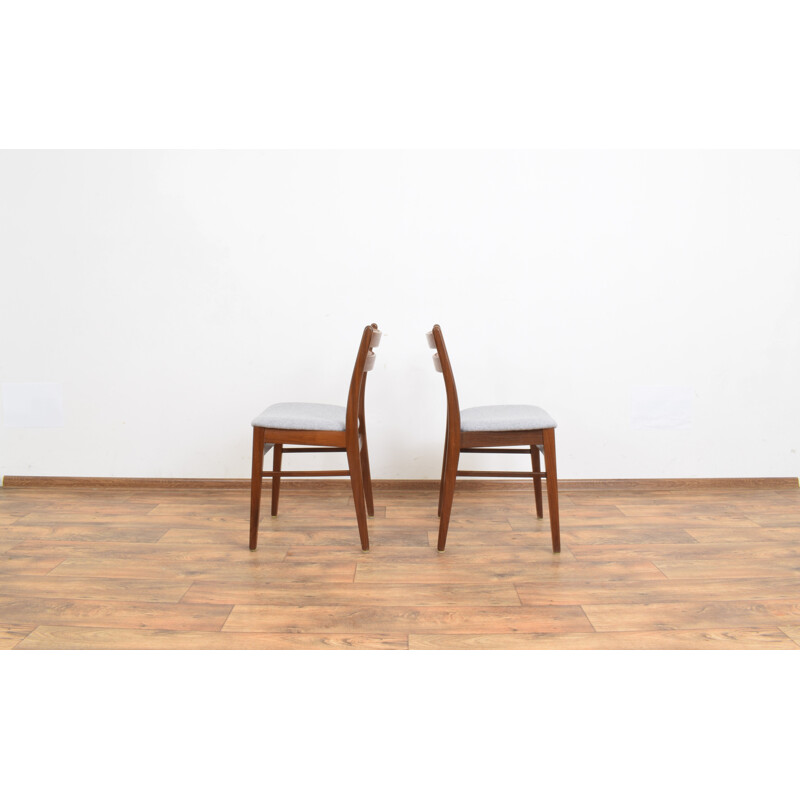 Set of 4 vintage Teak Dining Chairs, Danish 1960s