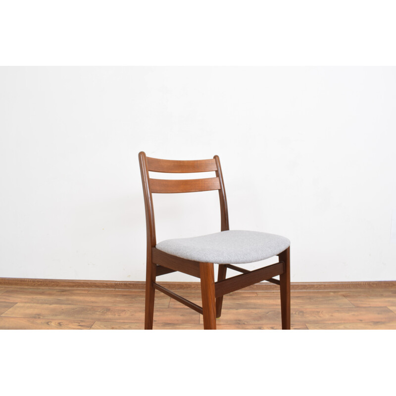 Set of 4 vintage Teak Dining Chairs, Danish 1960s