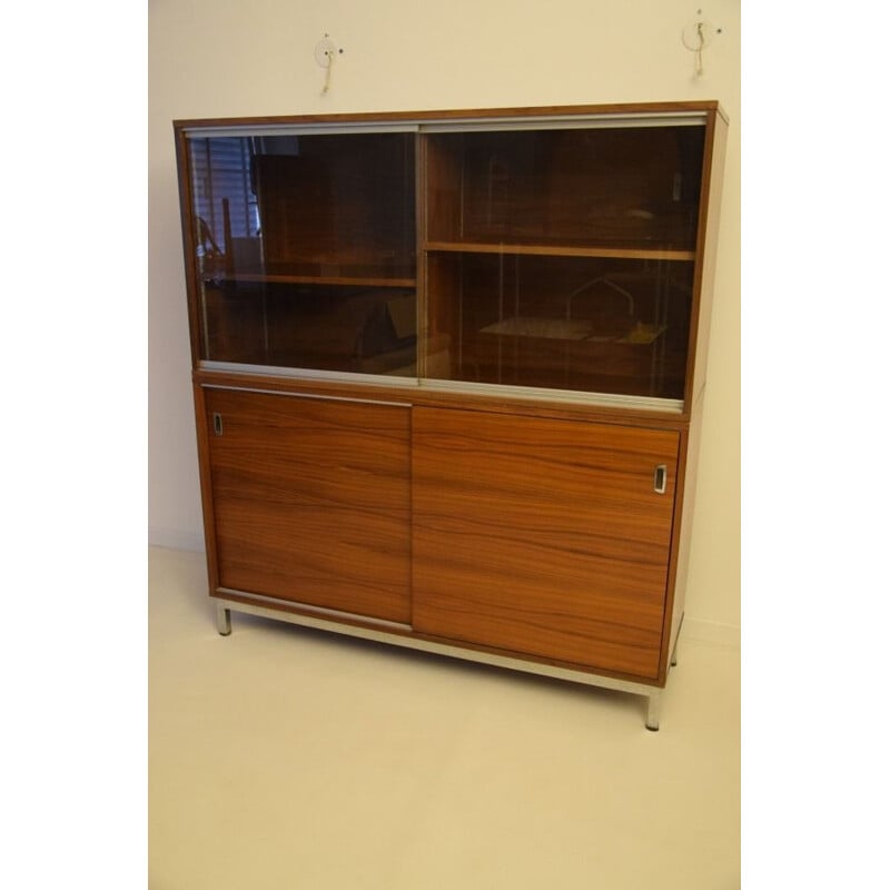 Vintage bureau of vitrinekast of boekenkast of dressoir van Georges Frydman, 1960