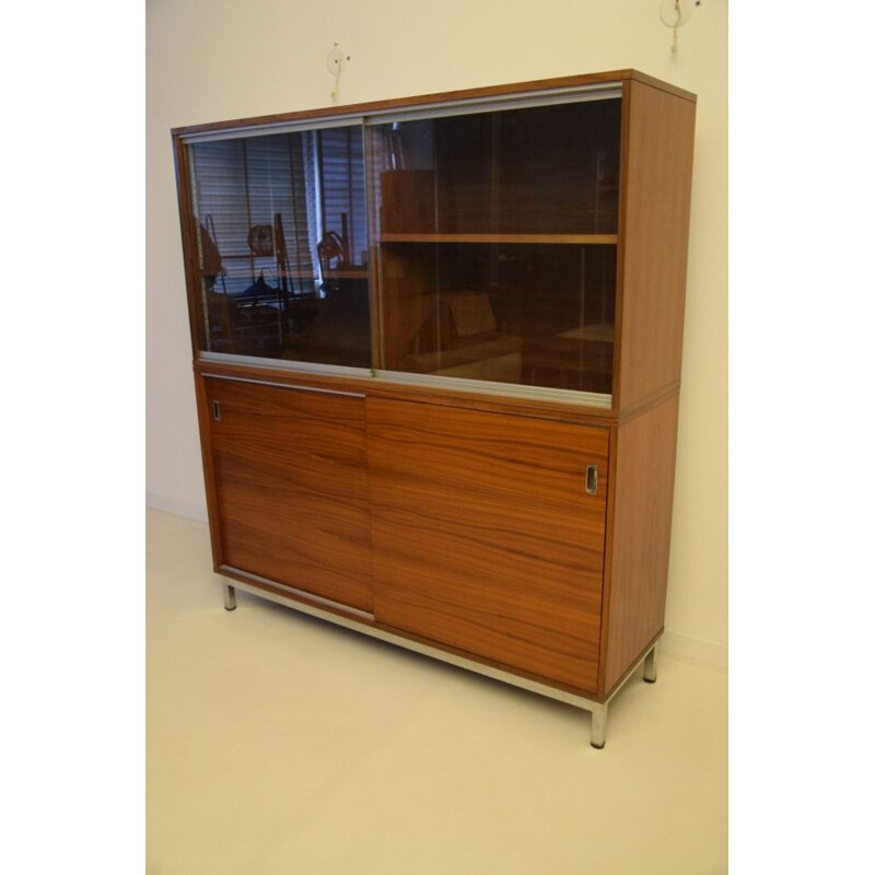 Secretária Vintage ou armário de exposição ou estante ou aparador por Georges Frydman, 1960