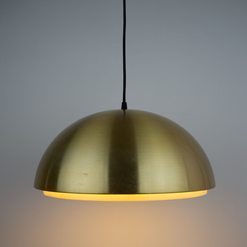 Pair of vintage pendant lamps by Vilhelm Wohlert & Louis Poulsen for Louisiana museum, Danish 1950s