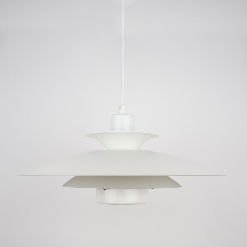 Vintage pendant lamp Volga by Kurt Wiborg Jeka, Danish 1980s