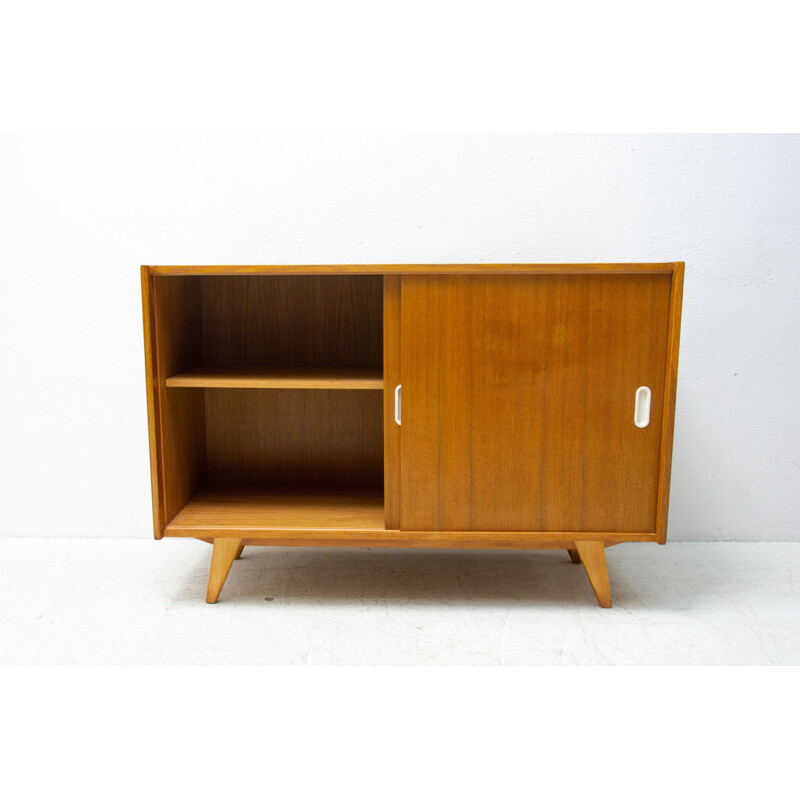 Vintage oak sideboard by Jiří Jiroutek, Czechoslovakia 1960