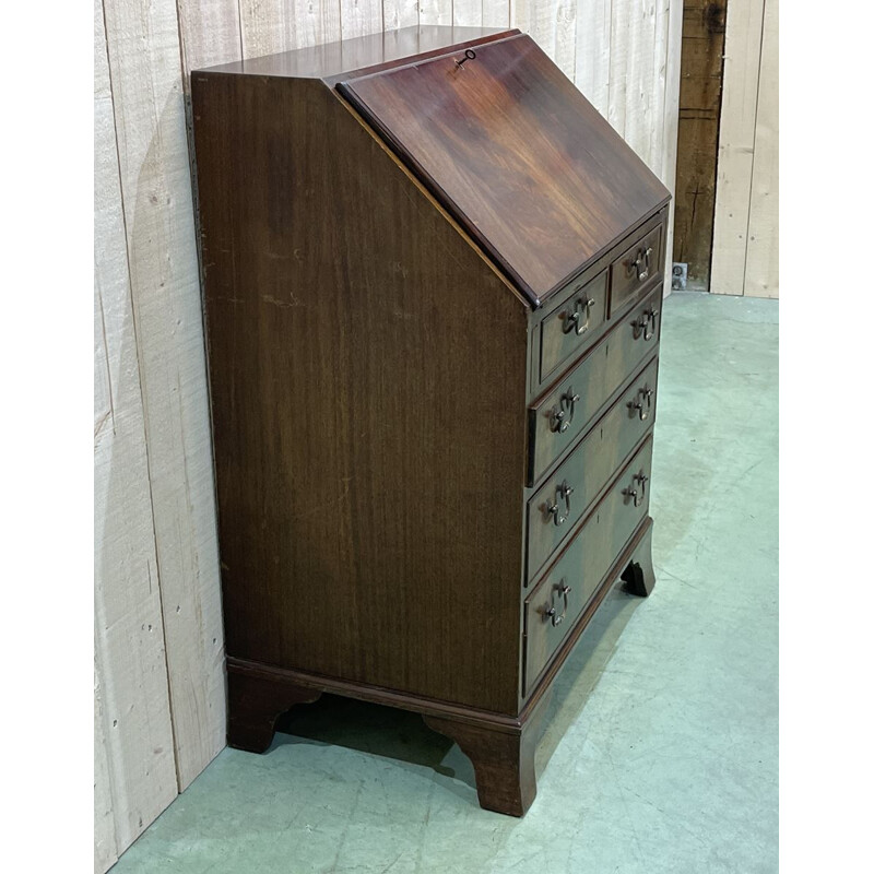 Vintage secretary back from Maple, English 1950s