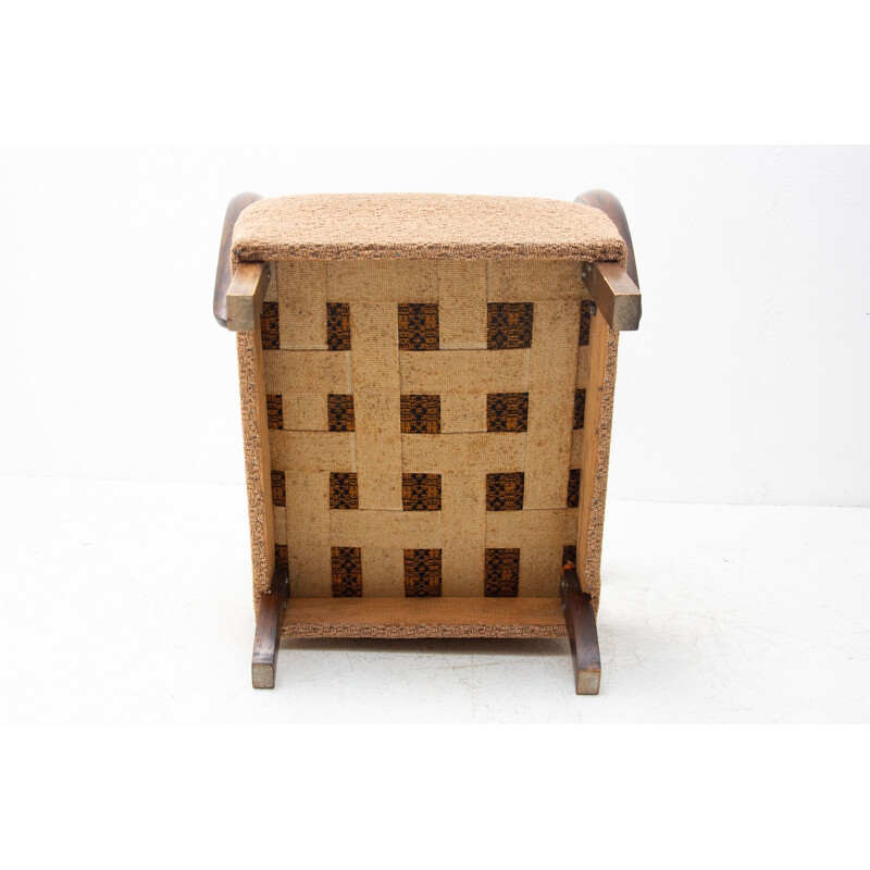 Vintage-Sessel aus Bentwood-Holz von Jindřich Halabala für UP Závody 1950