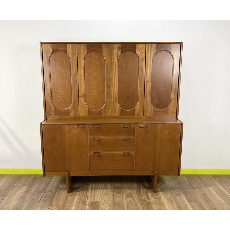 Vintage teak commode by Nathan, British 1960s