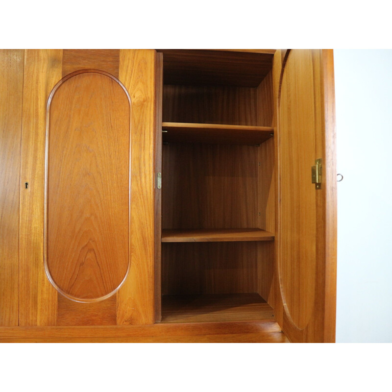 Vintage teak commode by Nathan, British 1960s