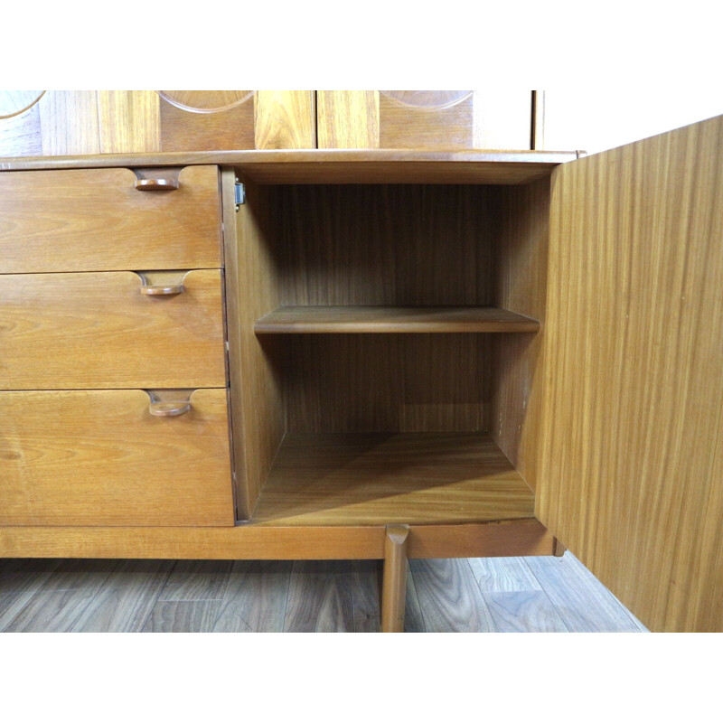 Vintage teak commode by Nathan, British 1960s