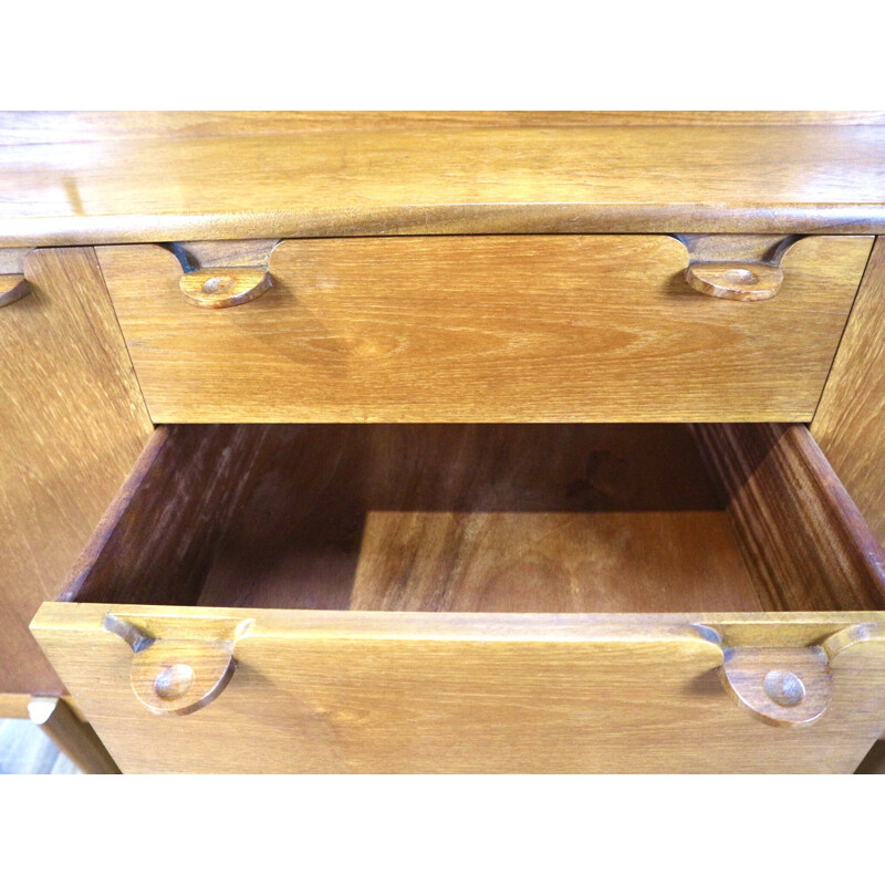 Vintage teak commode by Nathan, British 1960s