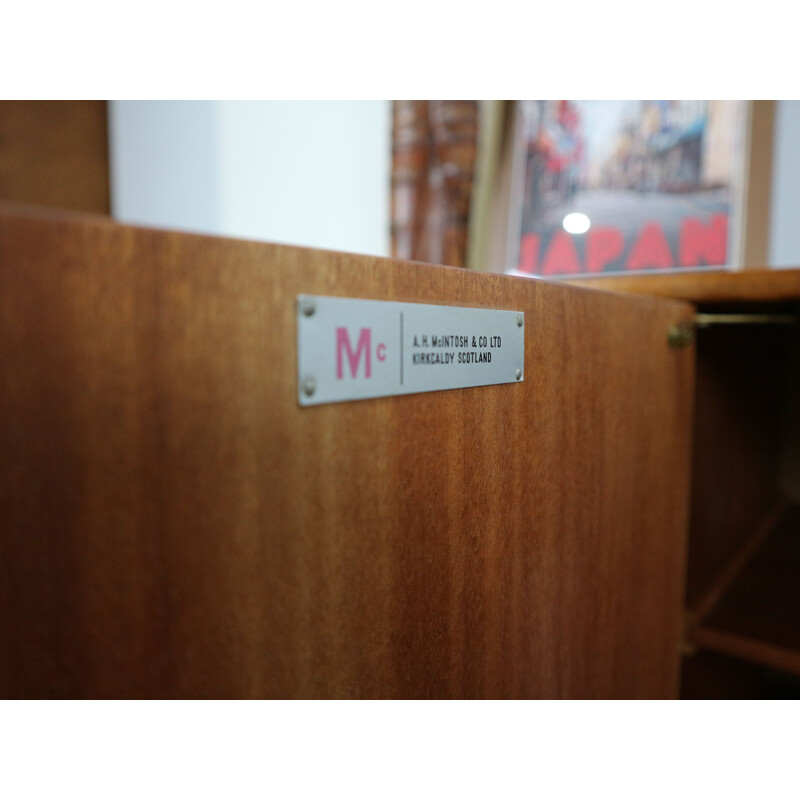 Vintage Teak Dunfermline Sideboard By AH Mcintosh, Scotland 1970s