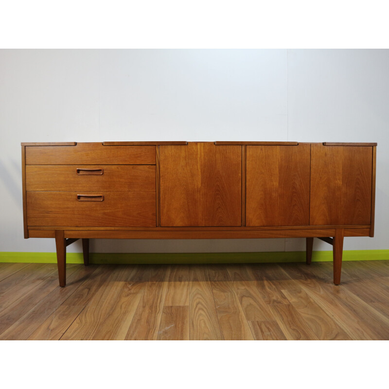 Vintage Teak Corsica Sideboard by Nathan, Scandinavian 1916s