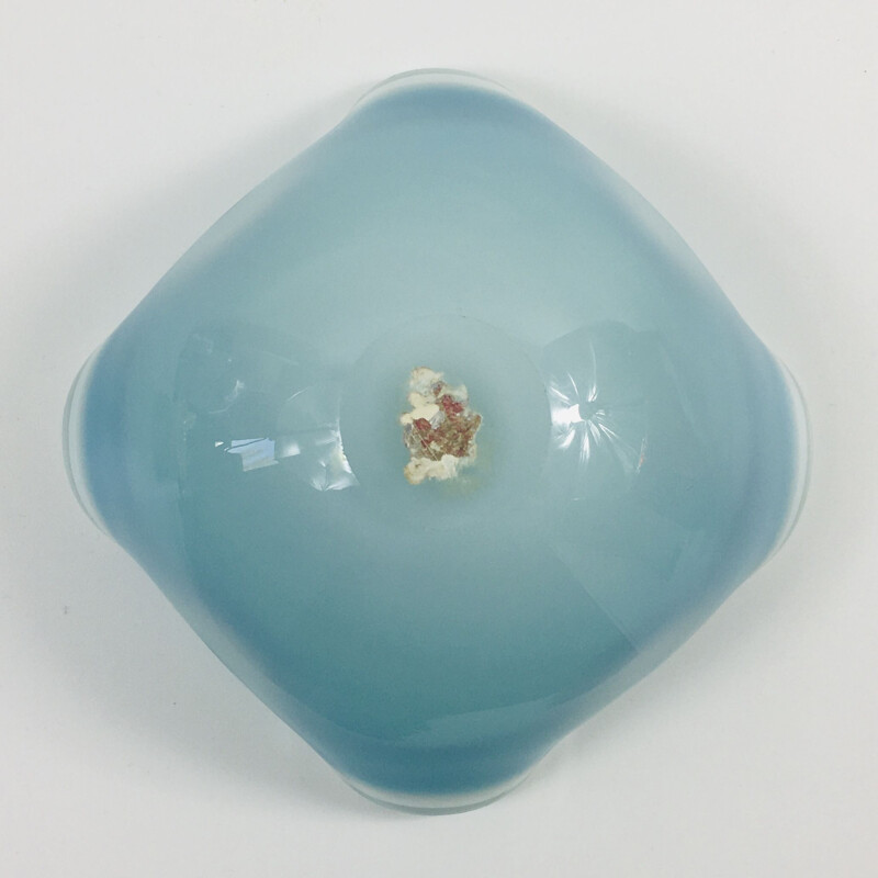 Small vintage Bowl Ashtray Labelled Murano Glass 1960s