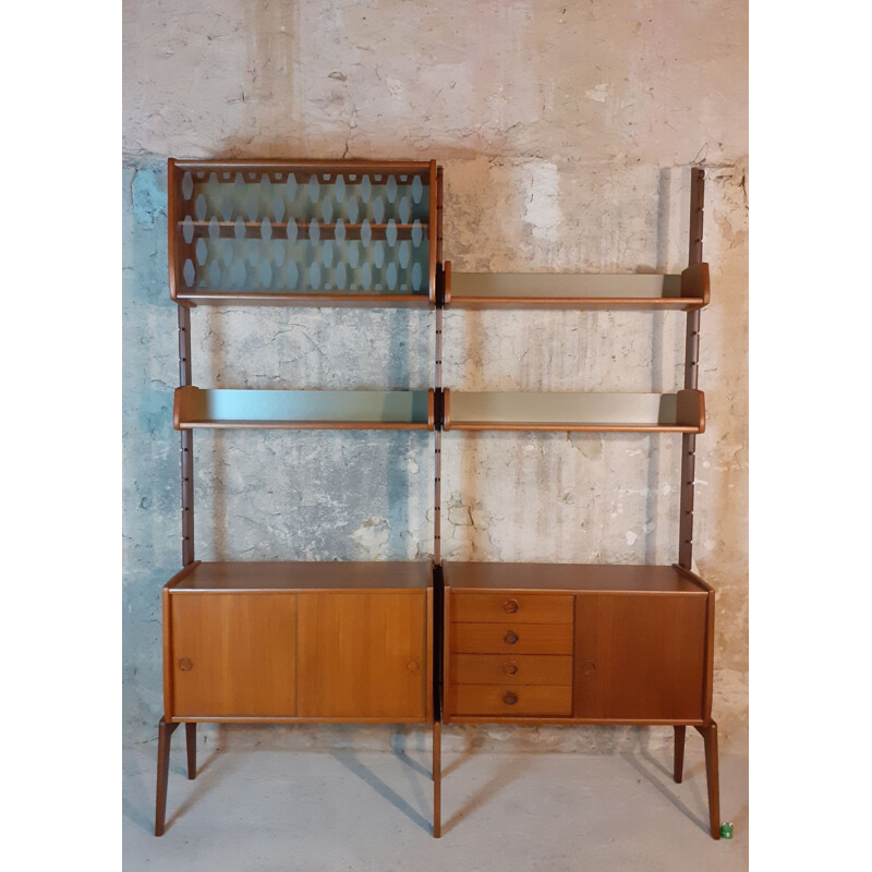 Vintage 2 module ergo storage unit by John Texmon for Blindheim, Norway 1961