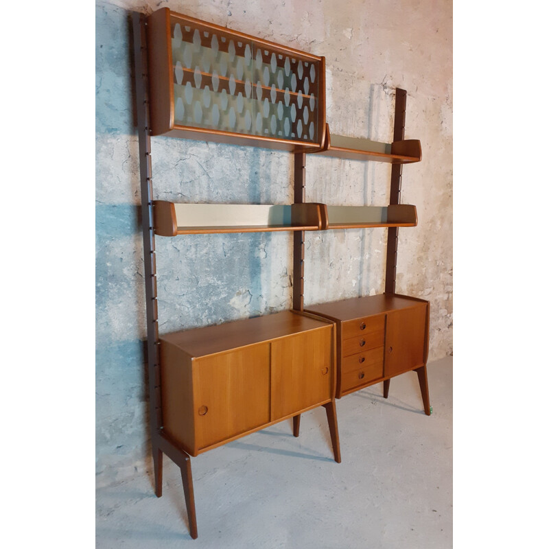 Vintage 2 module ergo storage unit by John Texmon for Blindheim, Norway 1961