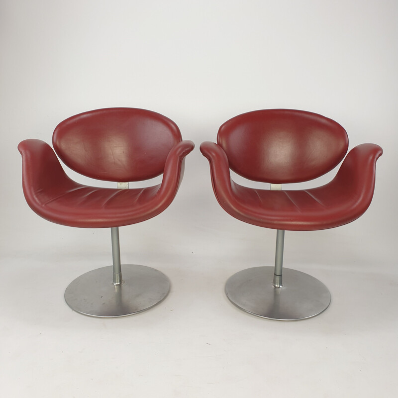 Little vintage Tulip Armchair by Pierre Paulin for Artifort 1980s