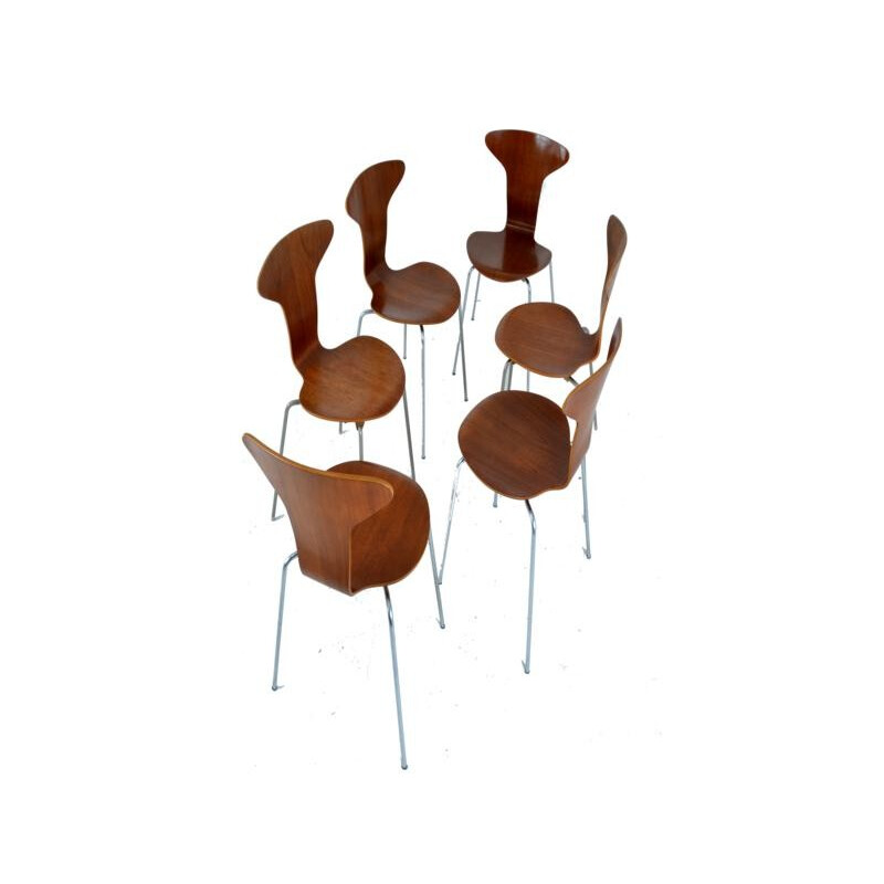 Set of 6 "Mosquito" chairs, Arne JACOBSEN - 1952
