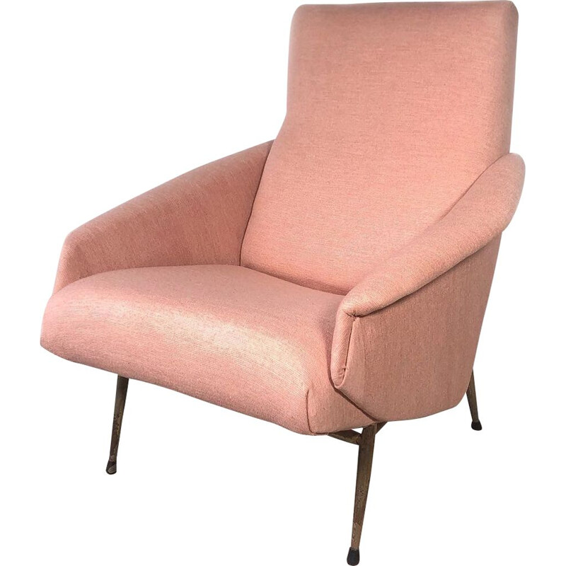 Vintage armchair by Guy Besnard 1950s