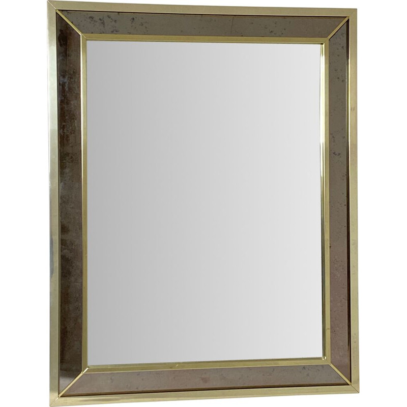 Vintage mirror by Renato Zevi 1970s