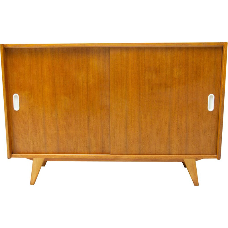 Vintage oak sideboard by Jiří Jiroutek, Czechoslovakia 1960