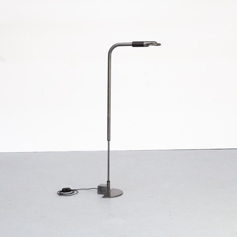 Vintage halogen floor lamp "flopy" by Hans von Klier for Bilumen, Czechoslovakia 1980