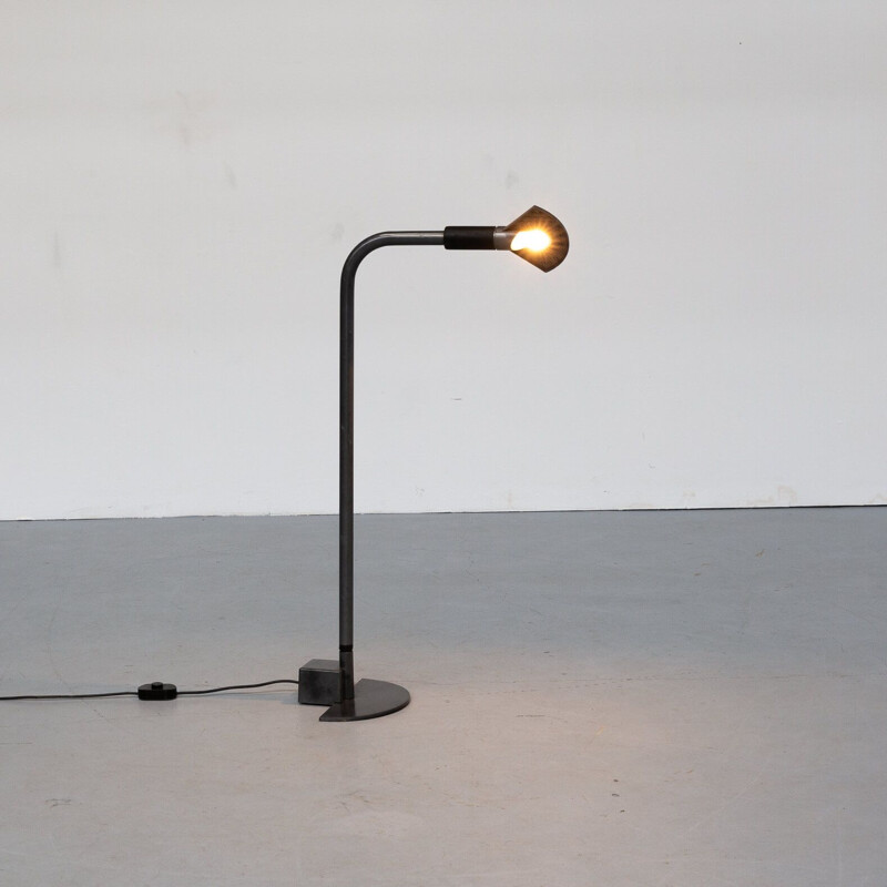 Vintage halogen floor lamp "flopy" by Hans von Klier for Bilumen, Czechoslovakia 1980