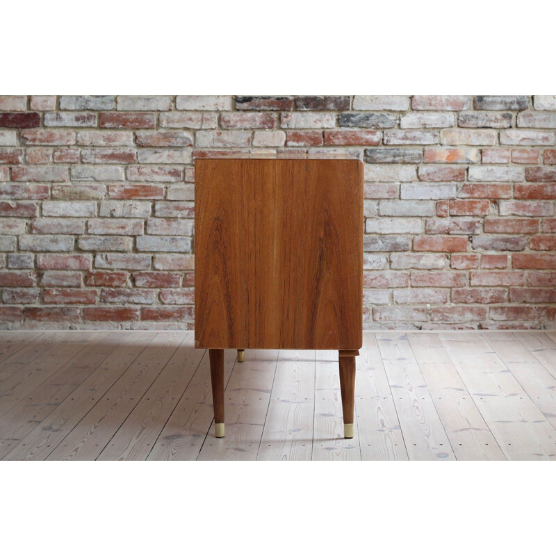 Vintage teak Sideboard Modern by Sven Andersen, Scandinavian 1950s