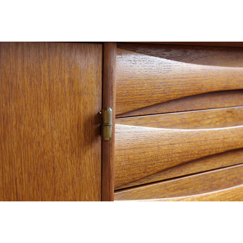 Vintage teak Sideboard Modern by Sven Andersen, Scandinavian 1950s