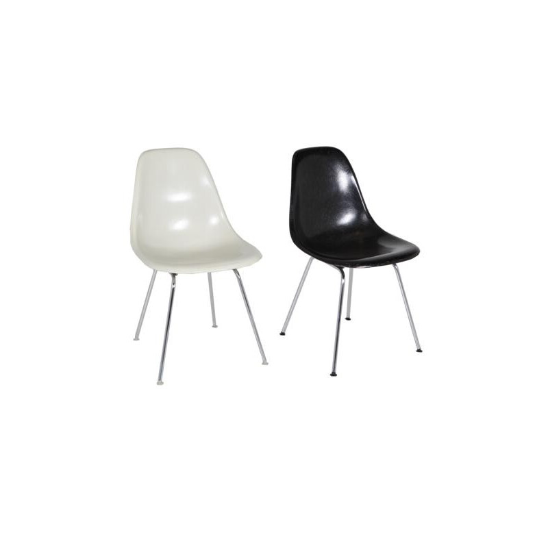 Set of 6 DSX chairs, Charles & Ray EAMES - 1960s