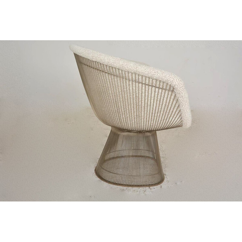 Set of 4 vintage lounge chairs by Warren Platner 1960s