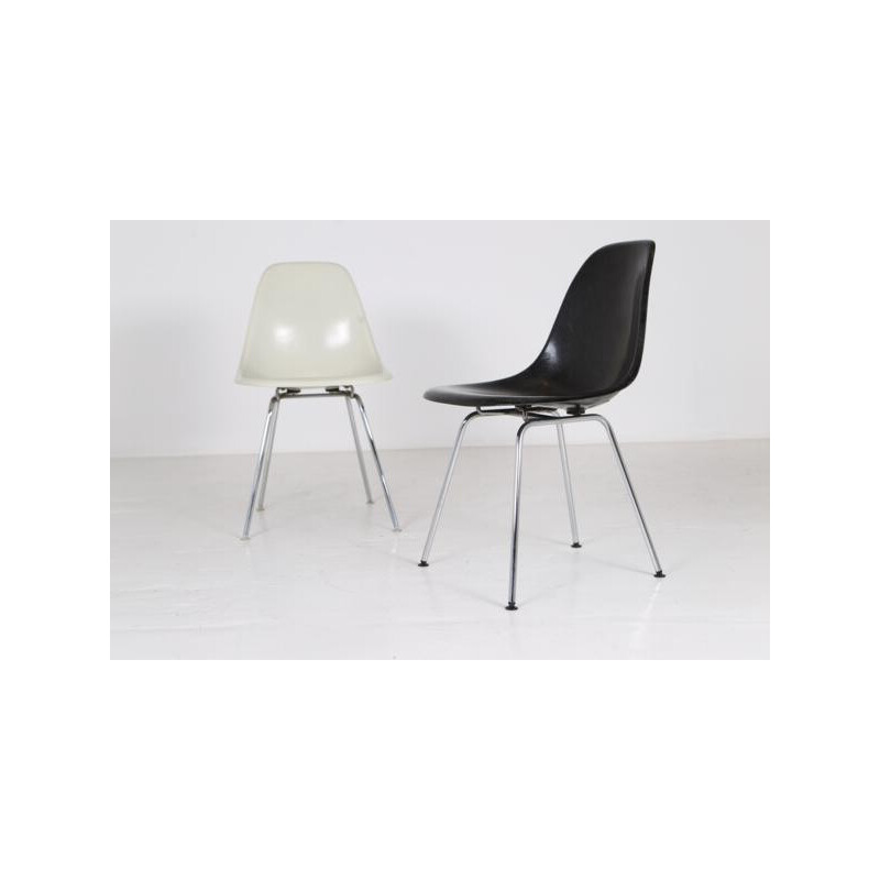 Set of 6 DSX chairs, Charles & Ray EAMES - 1960s