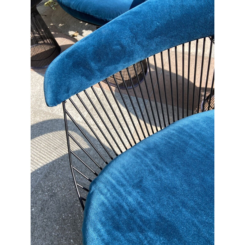 Set of 6 vintage chairs by Warren Platner 2020s