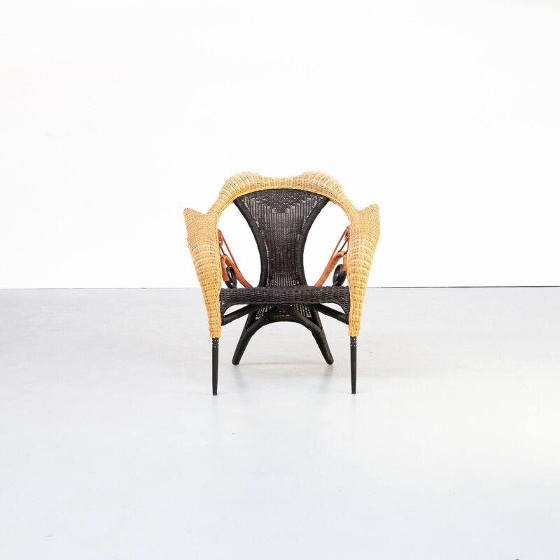 Vintage Borek Sipek "prorok" armchair for Driade 1980s